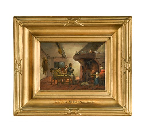 Lot 612 - Attributed to George Morland (British, 1763-1804)