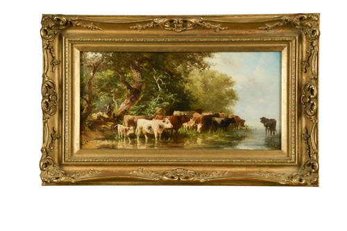 Lot 650 - Albert Jurardus Prooijen (Dutch, 1834-1898)