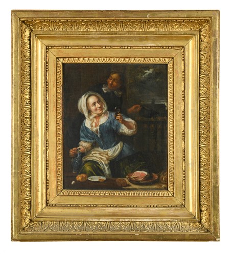 Lot 537 - Circle of Jacob van Toorenvliet (Dutch, 1640-1719)