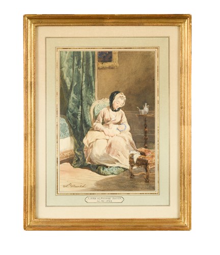 Lot 508 - Louis-Alphonse David (French, 1798-1849)