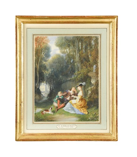 Lot 507 - Hippolyte Jean Baptiste Garnerey  (French, 1787-1858)