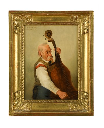 Lot 605 - Hedwig Oehring (German, 1855-1907)