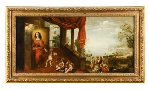 Lot 9 - Hispano-Flemish School, first quarter of the 17th Century