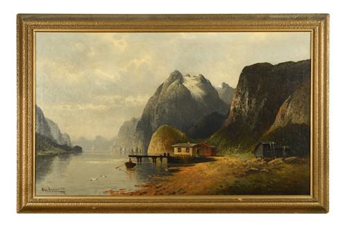 Lot 268 - Olaf Bijorsen (fl. late 19th Century)