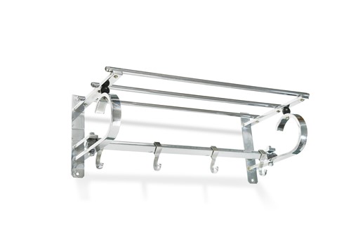 Lot 219 - A mid-century 'Pullman' chrome luggage rack