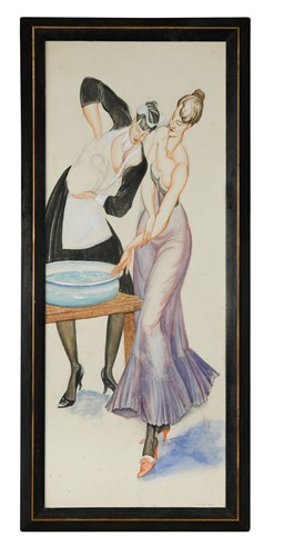Lot 426 - Albert Victor Ormsby  Wood (Irish  1904-1977)
