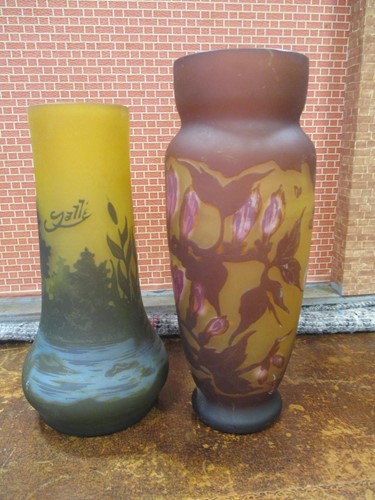 Lot 81 - A pottery lamp and jug by Sarah Stoker,...