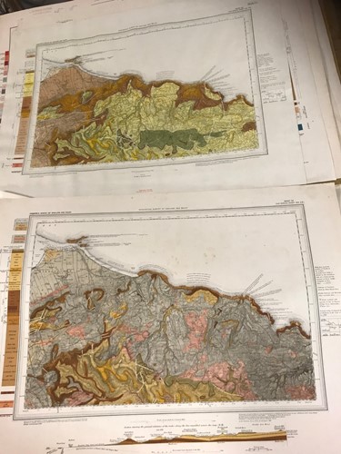 Lot 56 - British Geological Survey Maps.