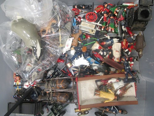 Lot 145 - A collection of Britains, Timpo and other...