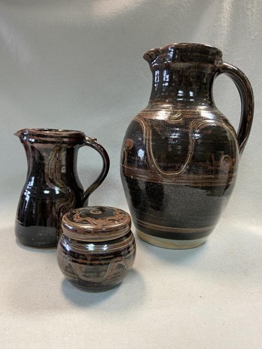 Lot 58 - A large Winchcombe Pottery stoneware jug