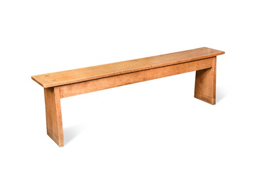Lot 186 - A Gordon Russell oak bench