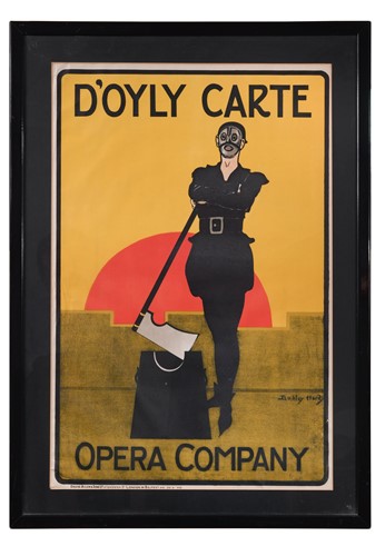 Lot 270 - Dudley Hardy (1865-1922) D'Oyly Carte Opera Company poster