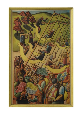 Lot 275 - William Roberts for London Underground, a London Fairs poster, 1951