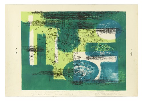 Lot 459 - John  Piper OM, CH (British  1903-1992)