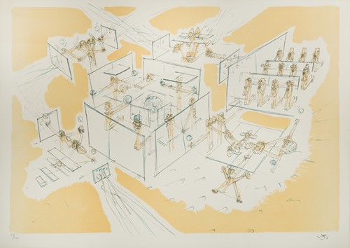 Lot 530 - Roberto Matta (Chilean 1911-2002)