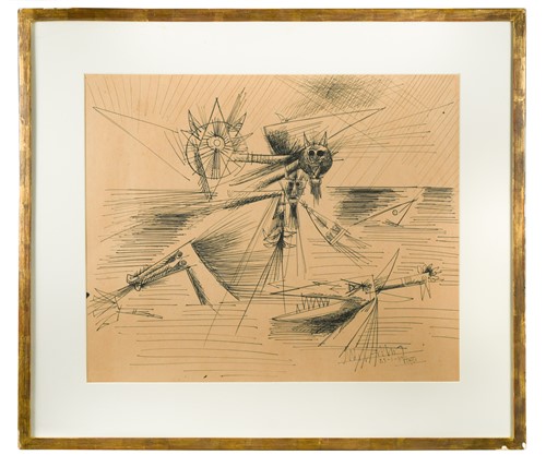 Lot 324 - Wifredo Lam (Cuban 1902-1982)