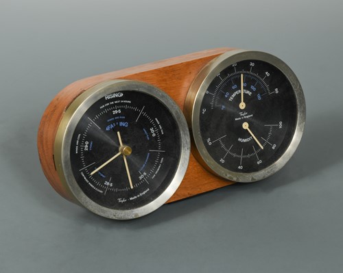 Lot 156 - Kenneth Grange, (British, born 1929), a desk thermometer and barometer