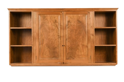 Lot 231 - The Edward Barnsley Workshop, a late 20th century walnut wall cabinet, circa 1991