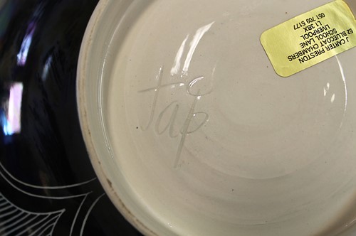 Lot 78 - Julia Carter Preston (British, 1926-2012), a lustre bowl.