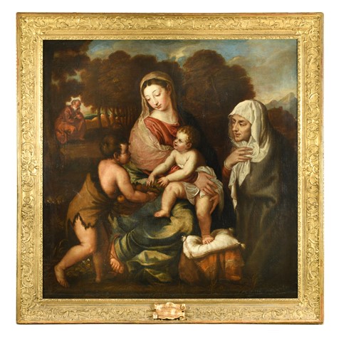 Lot 3 - Follower of Tiziano Vecellio, called Titian, 2nd half 16th Century