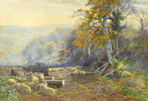 Lot 519 - Charles James Adams (British, 1859-1931)