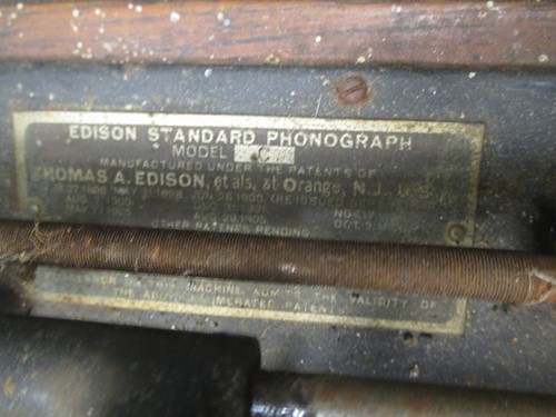 Lot 161 - An Edison phonograph