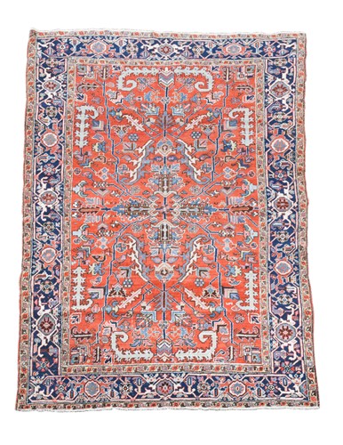 Lot 28 - A Heriz carpet