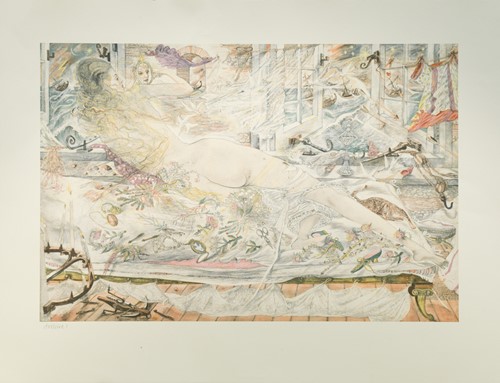 Lot 63 - A folio of various unframed prints, to include works by
