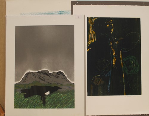 Lot 67 - A folio of various unframed prints, to include works by