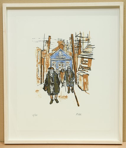 Lot 99 - Three signed and numbered framed lithographs