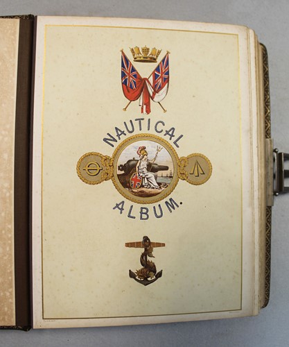 Lot 460 - Two Victorian photograph albums