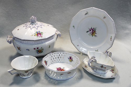 Lot 58 - A Nymphenburg dinner service