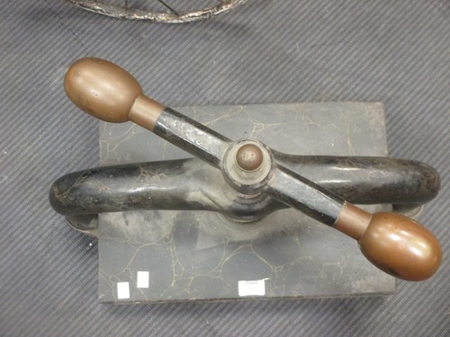 Lot 163 - A book press