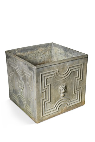 Lot 153 - A lead planter, 20th century