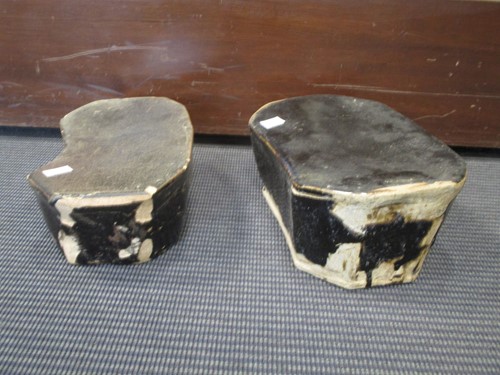 Lot 152 - Three Chinese yixing type teapots, another of...