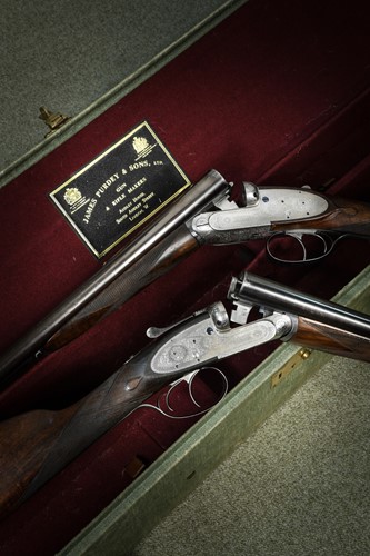 Lot 151 - James Purdey & Sons, a pair of assisted opening 12 bore sidelock ejector guns