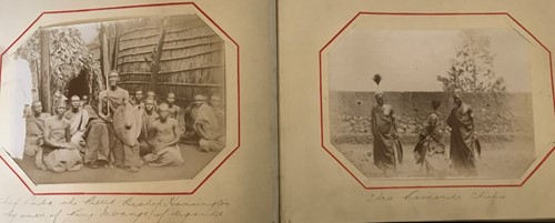 Lot 457 - Photograph album - Buganda, Africa c.1900