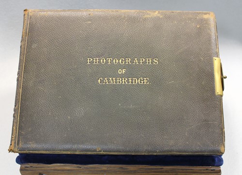 Lot 461 - A late 19th century Cambridge photograph album