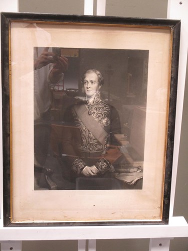 Lot 468 - Nine assorted engravings - portraits and a...