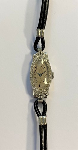 Lot 330 - Albion - A lady's diamond set cocktail watch