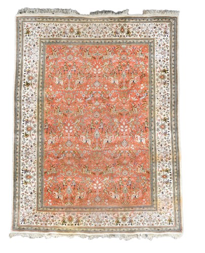 Lot 984 - A Tabriz carpet
