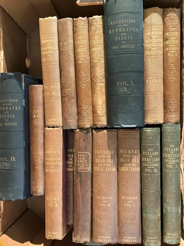 Lot 360 - Travel, mid-19th century, in original cloth bindings.
