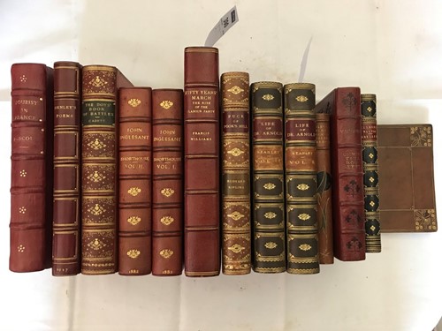 Lot 390 - Bindings - literature and poetry.