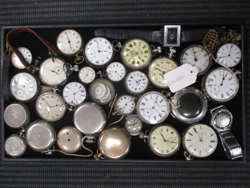 Lot 245 - A large collection of silver and base metal...