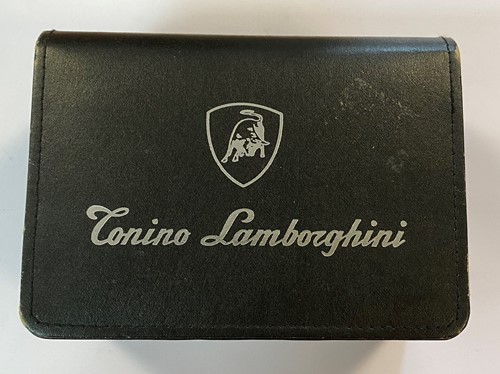 Lot 321 - Tonino Lamborghini - A gentleman's stainless steel chronograph wristwatch with diamond bezel