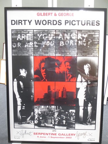 Lot 385 - Gilbert and George Dirty Words Pictures signed...