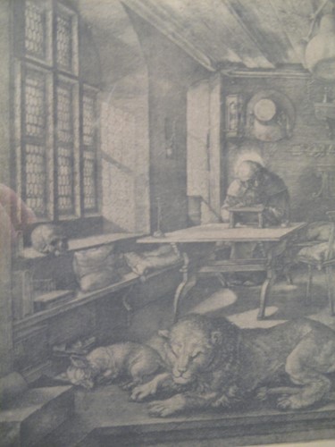 Lot 469 - After Albrecht Durer Dt Jerome in his study...