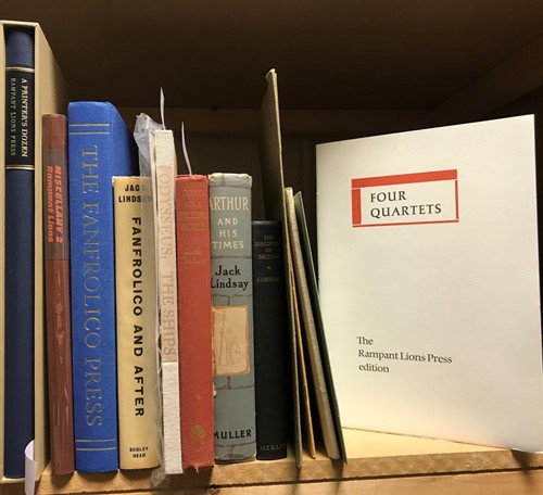 Lot 523 - Rampant Lions Press [Cambridge].