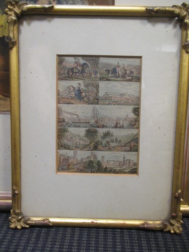 Lot 444 - After Le Blond Vignettes depicting images of...