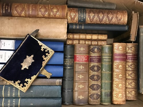 Lot 403 - Literature, various, including bindings.